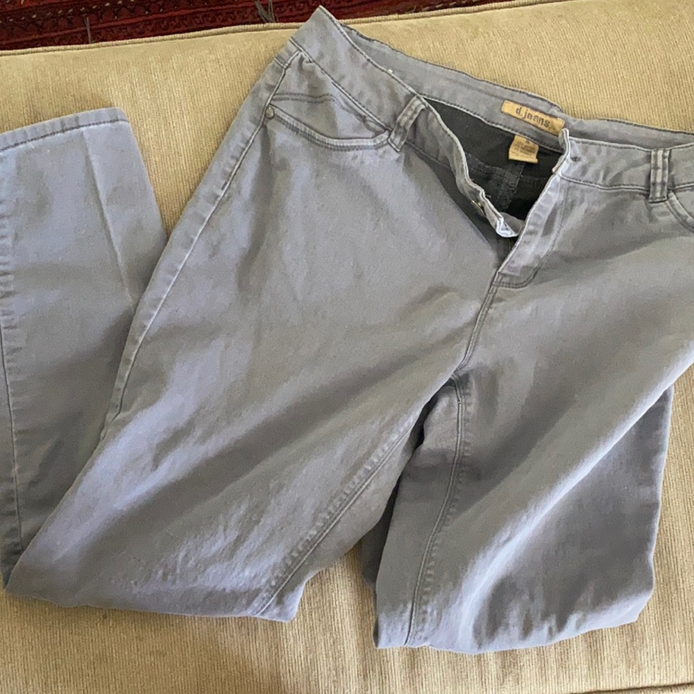 Grey jeans